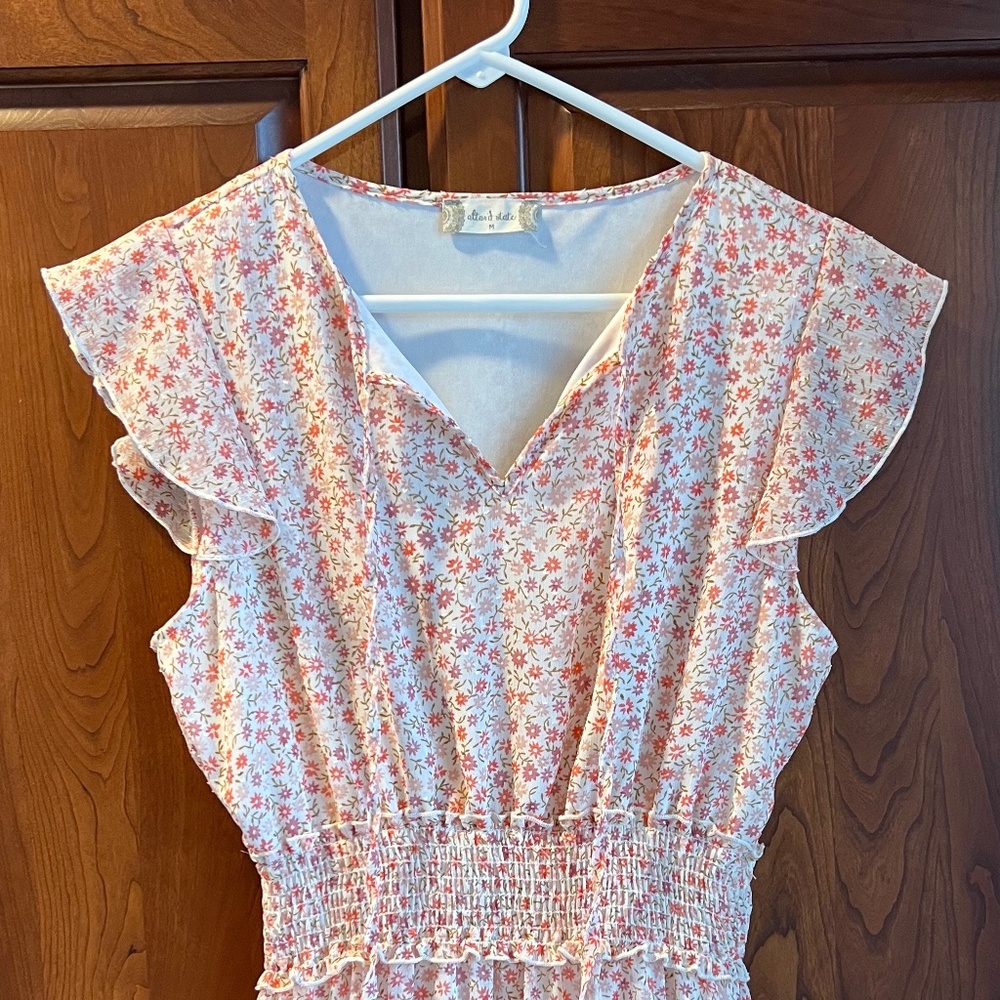 Altar'd State Floral Mini Dress